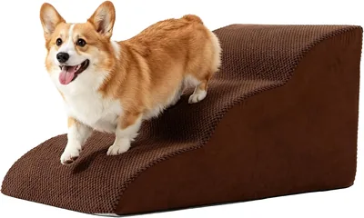 ドッグステップ 犬用階段 ERGOREAL PET 3段 足腰ケア対応 小型犬 シニア犬 老犬用 スロープ 洗える 滑り止め 耐荷重50kg