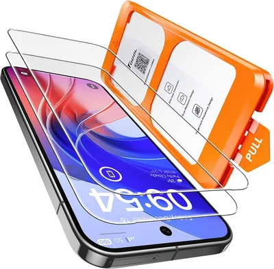 TOCOL Schermbeschermer voor Google Pixel 11 Pro, Auto-installatie | 9H+ Tempered Glass HD Clear, 8FT Stofbestendig, Bubble-Vrij, A