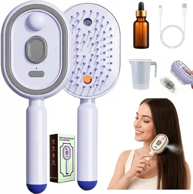 2026 Upgraded Electric Spray Air Cushion Massage Comb Best Deal