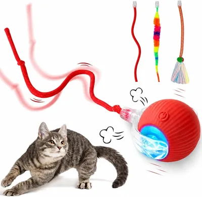 Interactive Automatic Rolling Motion Activated Cat Toy Best Deal