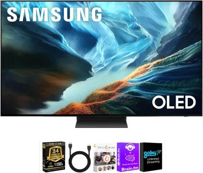 Samsung 65" S90H OLED 4K Smart TV Bundle