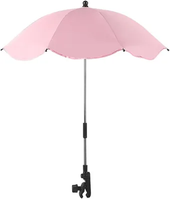 Parasol with Clip Fixing Device - 360° UV Protection Baby Pram Umbrella Best Deal