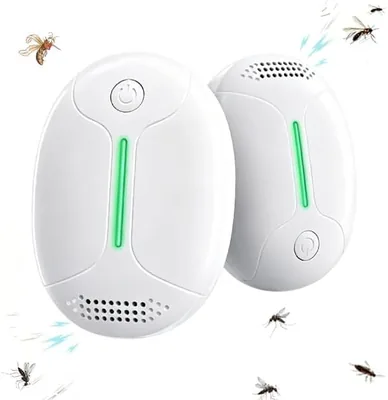 超音波ネズミ駆除装置 2026年最新版 3モード、セット2個、強力な害虫駆除、360度カバー、簡単操作
