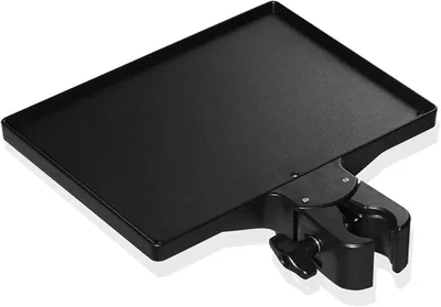 テクノライフ スタンドトレイ マイクスタンド トレイ クランプ式 楽譜スタンド 23x17cm パイプ径12-40mm 耐荷重2.5kg ABS製 軽量 工具不要 楽器 小物収納 配信 練習 (95% Off)
