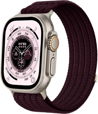 Nylon Loop Strap for Apple Watch - 49mm-42mm, Sport Braided Wristband, Best Deal