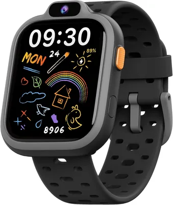 BIGGERFIVE Kids Smart Watch, Fitness Watch Toys Gift for Boys Girls 3-14 | Pedometer, Heart Rate, Sl
