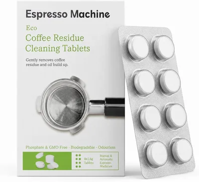 8 Pack Coffee Machine Cleaning Tablets - Best Deal