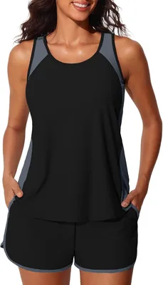 Summer Mae Blouson Women's Tankini Tummy Control Swimsuit