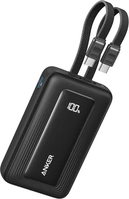 Anker Zolo Power Bank 10000mAh 35W Fast Charging Compact Charger