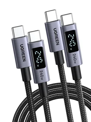 UGREEN 240W USB C Charger 2Pack with Screen