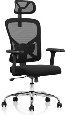 Sitleva YW-1A Executive Chair Ergonomische Bürostuhle Mesh für Heimbüro | Premium ergonomischer Schreibtischstuhl und Exekutivstuhl