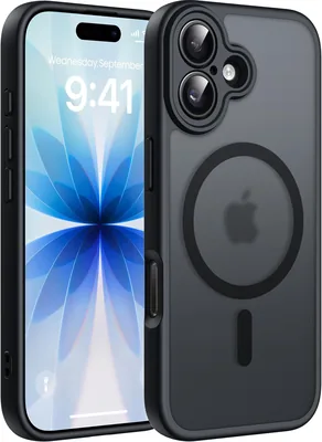 Coque Natiiozie iPhone 17 - Protection Améliorée de l'Objectif, Compatibile MagSafe, Design Mat Translucide, Anti-Chute, iPhone 1 - 33% Off
