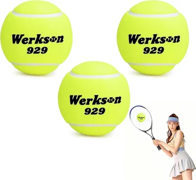 RUKKOVIL Pelotas de Tenis - Goma de Alta Elasticidad y Fieltro Extra Resistente, Aplicable a Entrenamiento Profesional y Mascotas, Mejor Precio