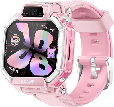 Huawei Watch Kids X1 Smartwatch Rosa | Reloj inteligente para Niños, Localización precisa, Videollamadas HD de 1.82”, SOS, Cam