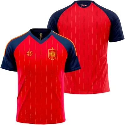 Camiseta Oficial de la Selección Española de Fútbol 2026-2028 - Variedades por Talla