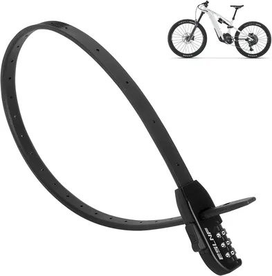 Zapięcie Rowerowe Lekkie 56cm Regulowane na Szyfr bez Klucza