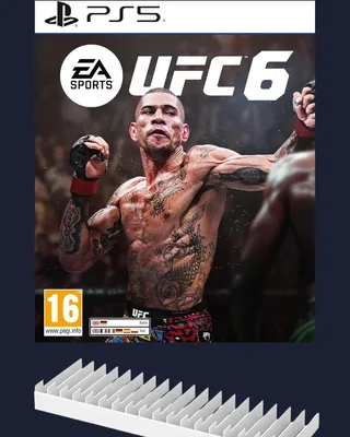 UFC 6 Standard Edition PS5 + XTRIZ Gaming CD Storage - 11% Off
