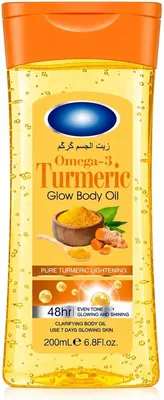 Omega-3 Turmeric Glow Body Oil, 200ml - Best Deal