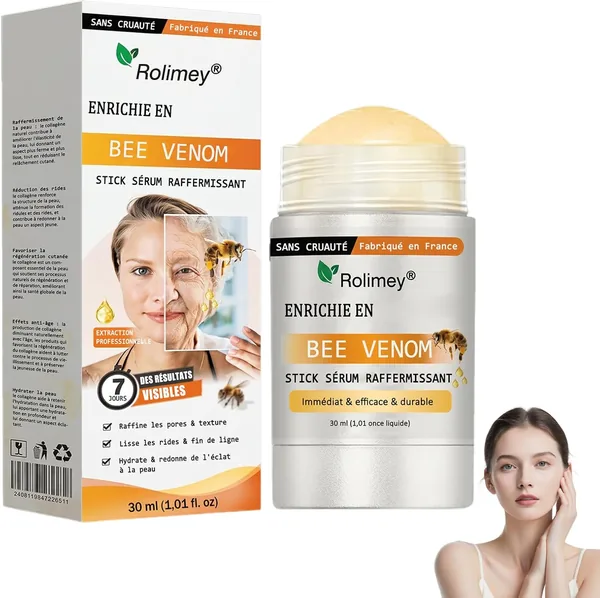 Serum fermant à la venin d'abeille Rolimey, 79% de réduction