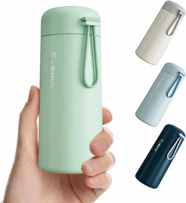 Exllena 8 oz Stainless Steel Water Bottles - Best Deal