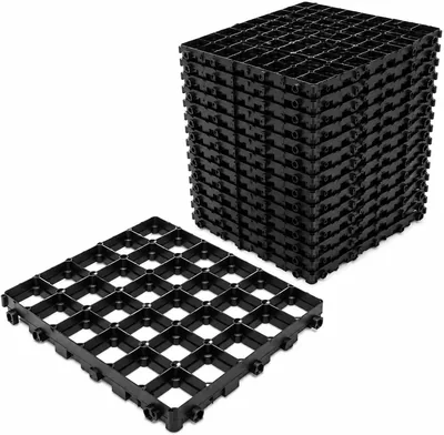 20 Pack Ground Grid Panels 500x500mm