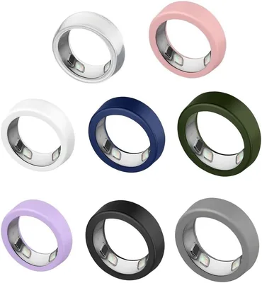 Precis pasformad silikonhulla för Oura Ring 5 som stödar kontinuerligt bruk genom flexibel materialreaktion (L)