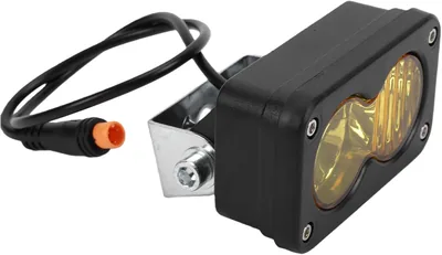 POENVFPO 3 Inch LED Headlight för Ridstar Q20, Q20 Lite, Q20 Pro Cykel, Super Bright 2000LM med 3 Pin IP68 Vattenfastningsansamling