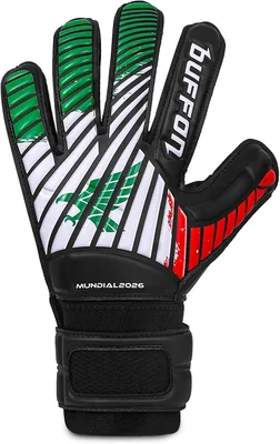 Guantes de Portero Buffon Monarca Proto Adulto e Infantil, Corte Negativo, Látex Resistente