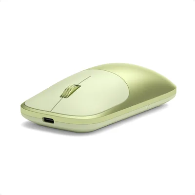 SATECHI Slim EX Bluetooth Maus 2.4GHz USB-C Batterie Zitrus | Bis zu 3 Monate Akkulaufzeit, leise Klikgeräusche, Multi-Geräteverbindung