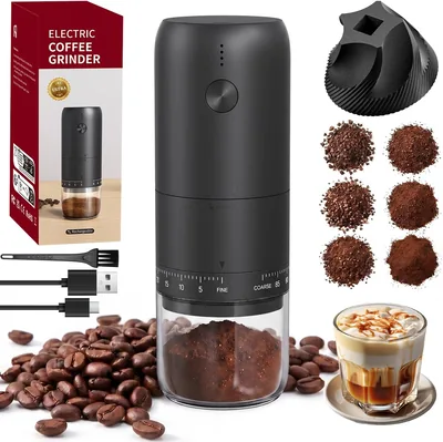 Necomi Electric Coffee Grinder 90 Settings Automatic Bean Grinder