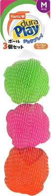 Hearts DuraPlay Balls, Medium, Set of 3 Colors, Dog Toy