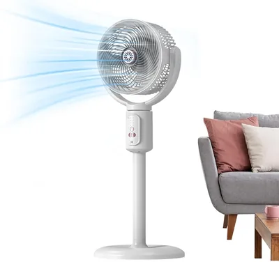 Ventilateur colonne intérieur réglable en hauteur avec minuterie - Meilleur prix