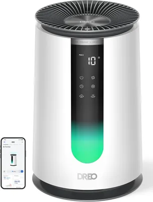 DREO 338S Smart Air Purifier - HEPA Sleep Mode