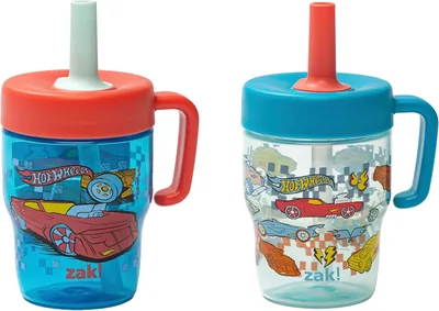 Zak Designs Hot Wheels Capri Toddler Tumbler 2-Pack, Best Deal