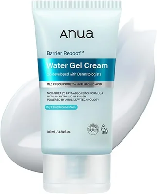 ANUA バリア リブート ウォーター ジェルクリーム 100ml クール モイスチャライザー ヒアルロン酸