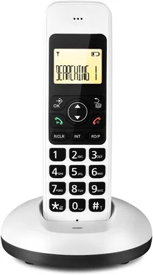 Teléfono Inalámbrico zxwkok con Identificador de Llamadas y Luz, Amplio Alcance para Casa u Oficina | 18% Off