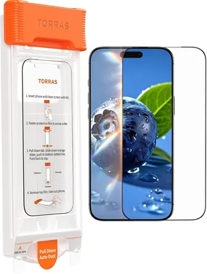 TORRAS OrigArmor Mica para iPhone 18 Pro Max, Antireflejo, Borde Curvo 3D | 1 Unidad
