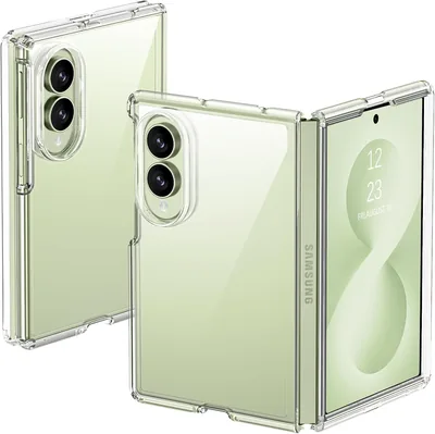 DUEDUE Clear Case for Samsung Galaxy Z Fold8 7.6", Military Grade Drop Protection, Transparent Hard PC Soft TPU Anti-Yellow S Best Deal