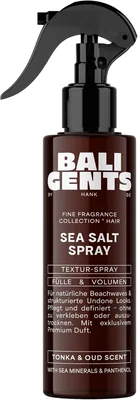 Bali Herren Meeressalz Sprühmittel - Stylingspray für natürliche Strandwellen & unordentliche Textur - Für Volumen, Halt und Textur - Mit