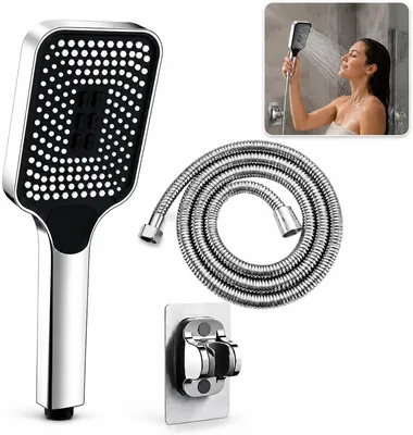 Square High Pressure Handheld Shower Best Deal