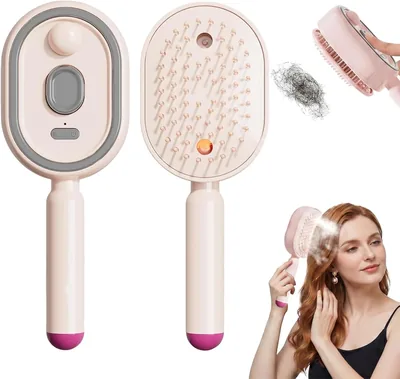 Electric Spray Air Cushion Comb, Detangling Hair Brush