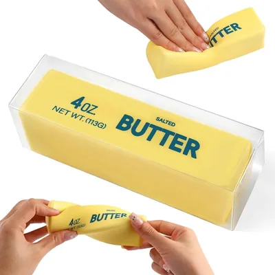 SAKINU Butter Shaped Slow Rising Squishy Toy