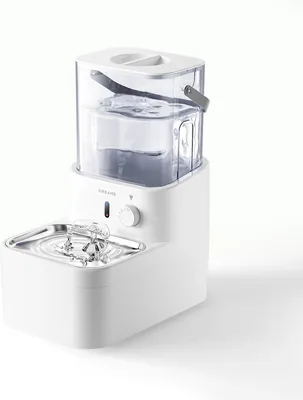 Dreame Py10 Fuente de Agua Inalámbrica para Mascotas con Sistema de Separación Sucio-limpio, 3L, Dispensador
