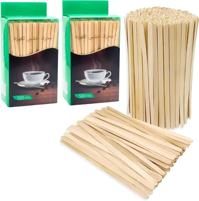 ECVV 14cm Wooden Coffee Stirrers (1000 PCS/Pack of 2) Best Deal