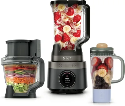 Ninja CrushBOSS 3-in-1 Blender & Food Processor LB401BK
