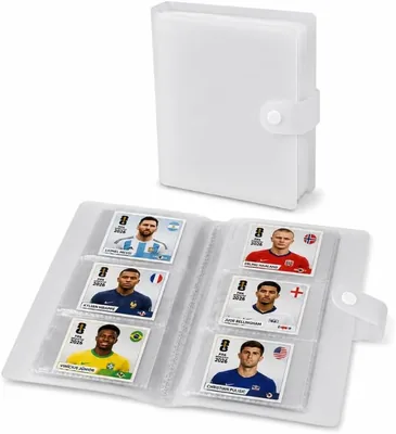 Pasta de Figurinhas Copa do Mundo - 120 Slots