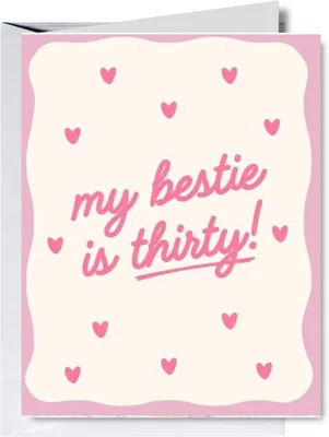30th Birthday Card Fun Best Friend - Best Deal