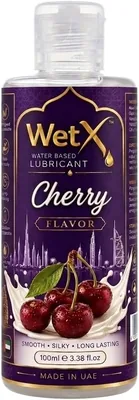 WetX Sweet Cherry Flavored Water Based Lubricant 100ml