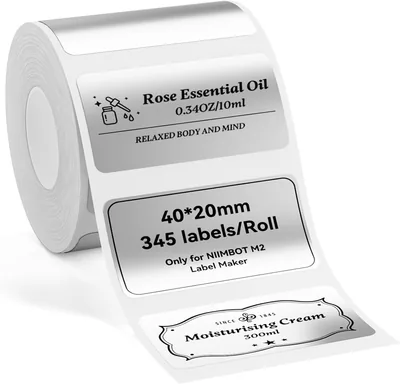 NIIMBOT Thermal Transfer Labels for M2/M3 Printers - Long-Lasting & Color Stable, Ideal for Small Businesses - Best Deal