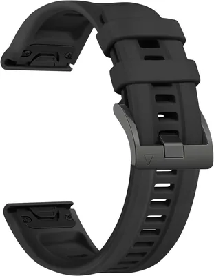 YLK 22mm Quickfit Armband för Garmin Fenix 8 47mm/Fenix 7 Pro/Fenix 7/Fenix 6 Pro/Fenix 6/Fenix 5, Vattenfast i Silikon